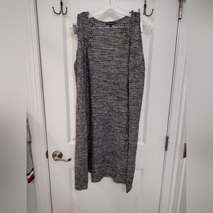 Sequin Hearts Charcoal Sleeveless Sweater